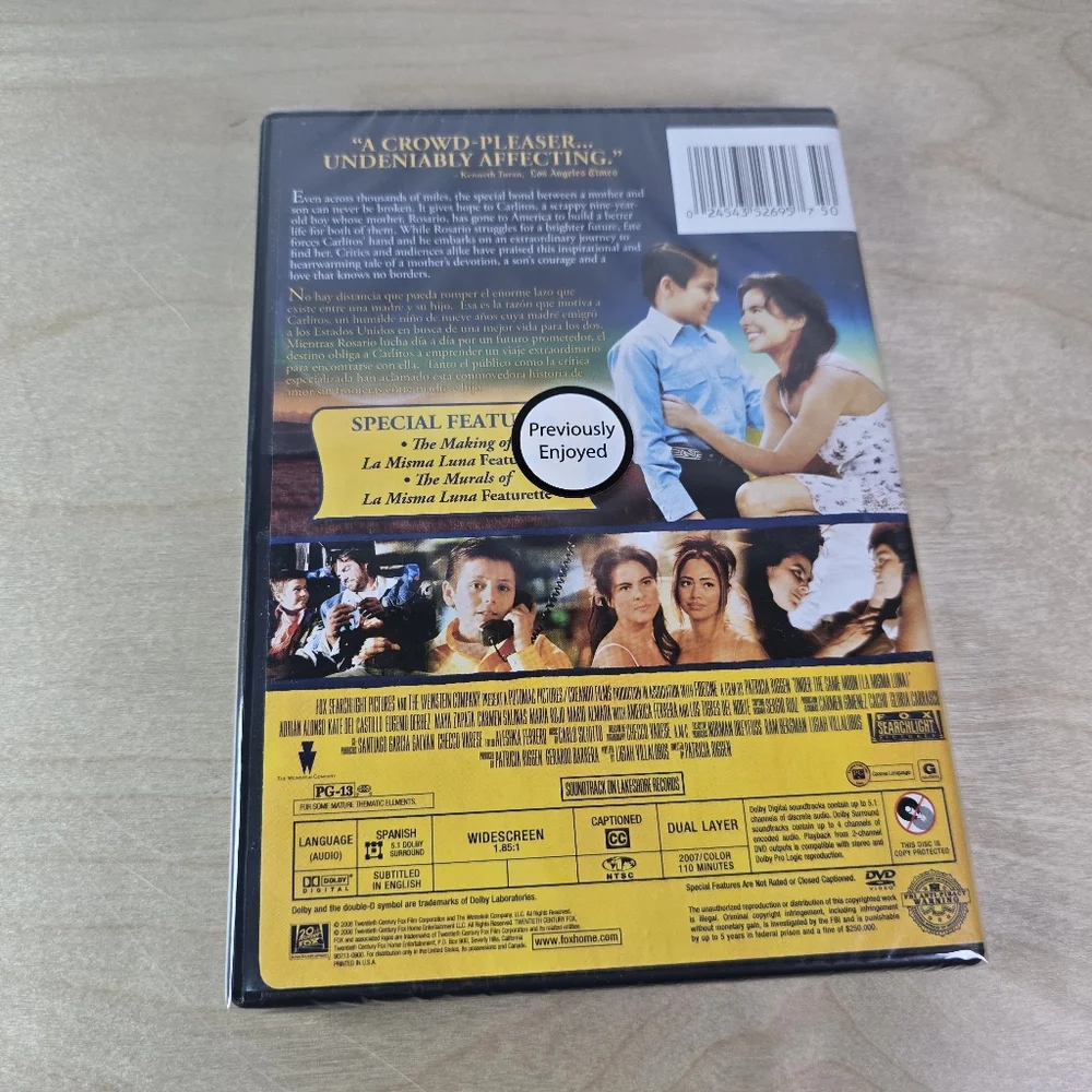 Under the Same Moon DVD